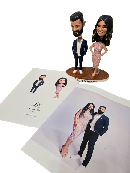 Custom Handcrafted Bobblehead | 3D Printed & Personalized