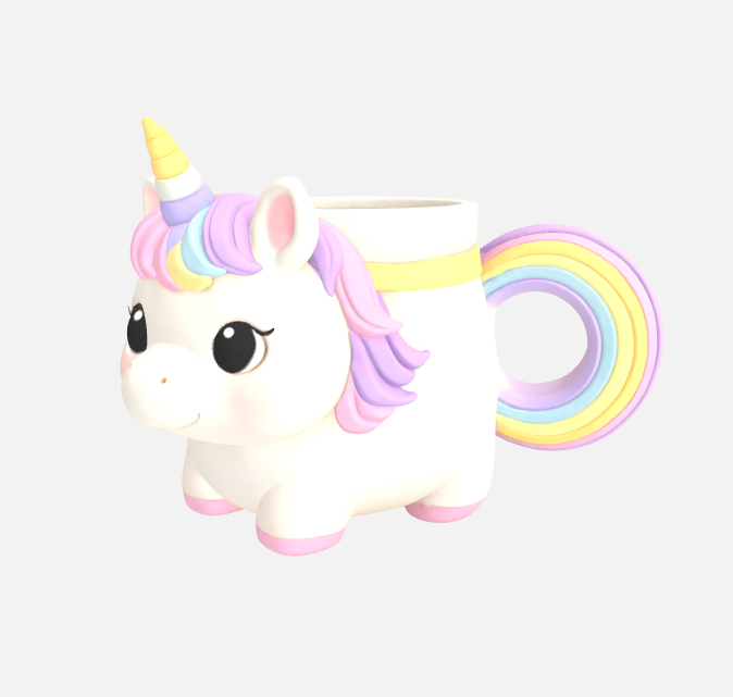 Magic in the Making: 3D-Printed Unicorn Ice Cream Pint Holder & DIY Paint Kit